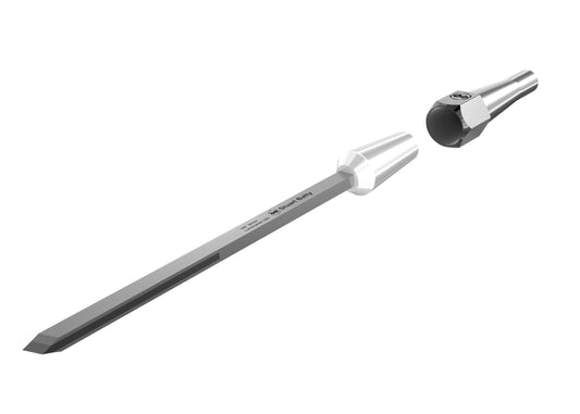 Skew Chisel 3/8" Laminated 10V with Removable Bolster — alternate view