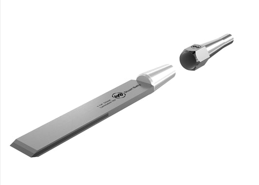 Square Across Chisel 1 1/4" Laminated 10V with Removable Bolster — alternate view