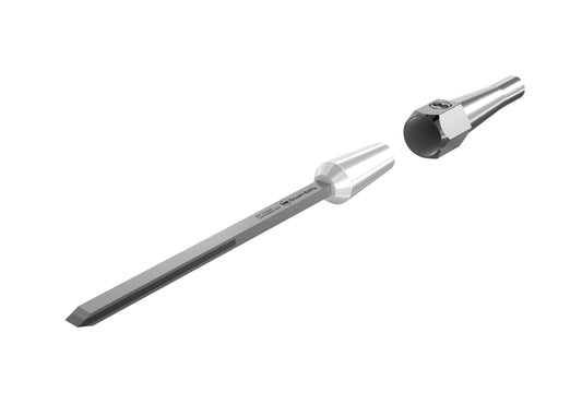 Square Across Chisel 3/8" Laminated 10V with Removable Bolster — alternate view