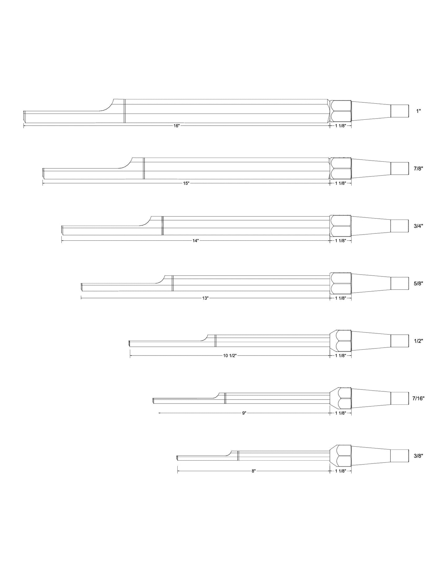 1/2" 15V Bottom Bowl™ Gouge