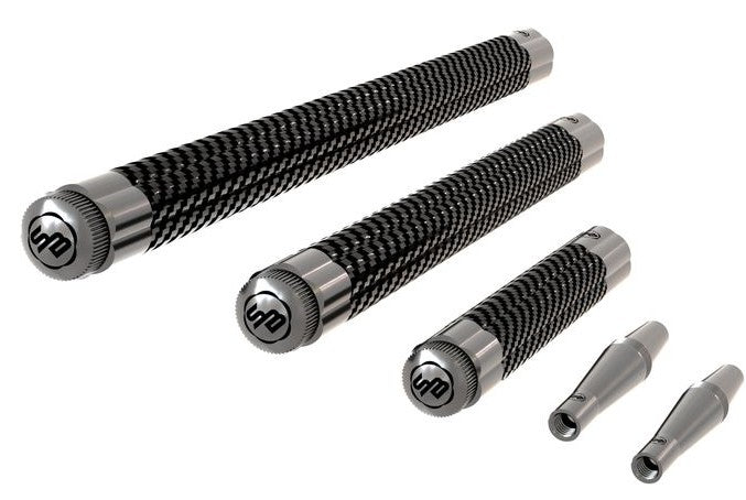 Set of 3 Handles with 2 Connectors = 7 Length Options