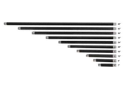 Connectable Taper Lock Handle 7" - 48"