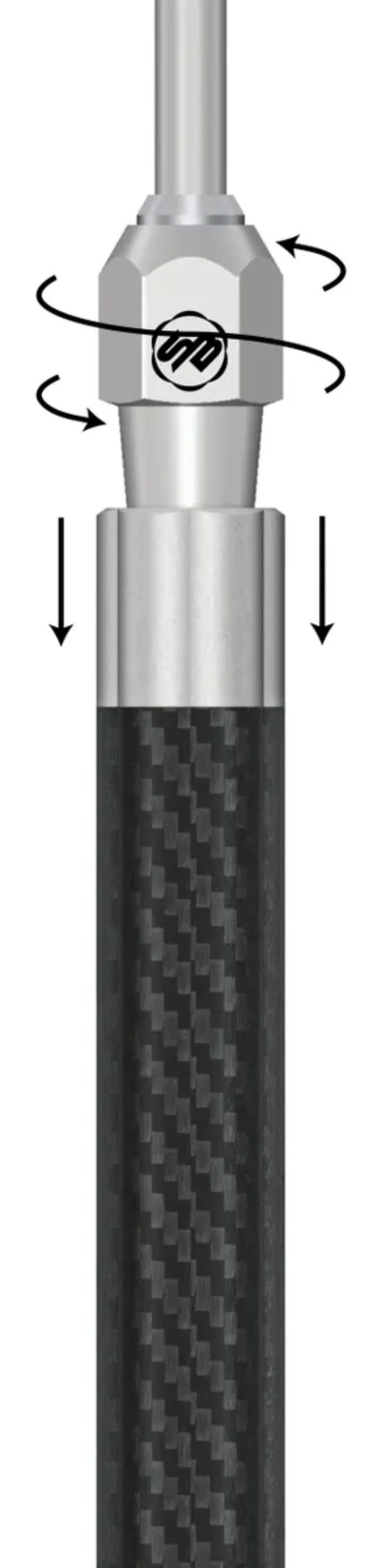 Connectable Taper Lock Handle 7" - 48" — view 6