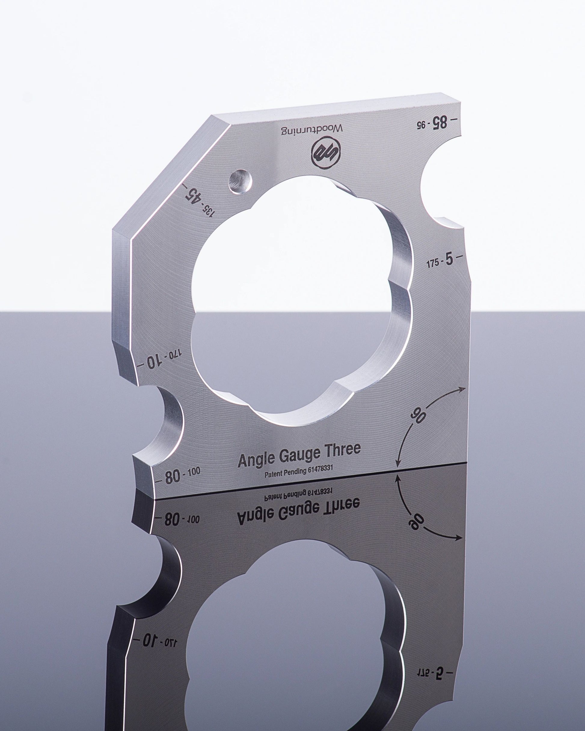 Angle Gauge 3 Pack with # 1, 2 & 3 — close-up