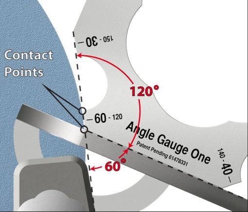 Angle Gauge 3 Pack with # 1, 2 & 3 — view 6