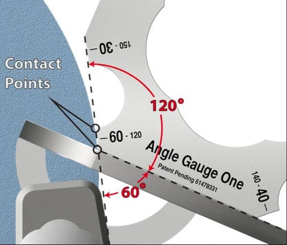 Angle Gauge 3 Pack with # 1, 2 & 3 — view 6