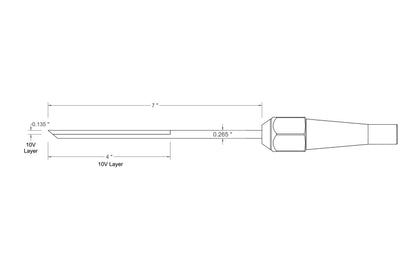 Bedan (French Style) 1/4" Laminated 10V with Removable Bolster — view 5