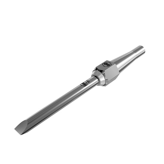 10V Round Bar 9/16" Square Across Chisel/NRS with Removable Insert Bolster