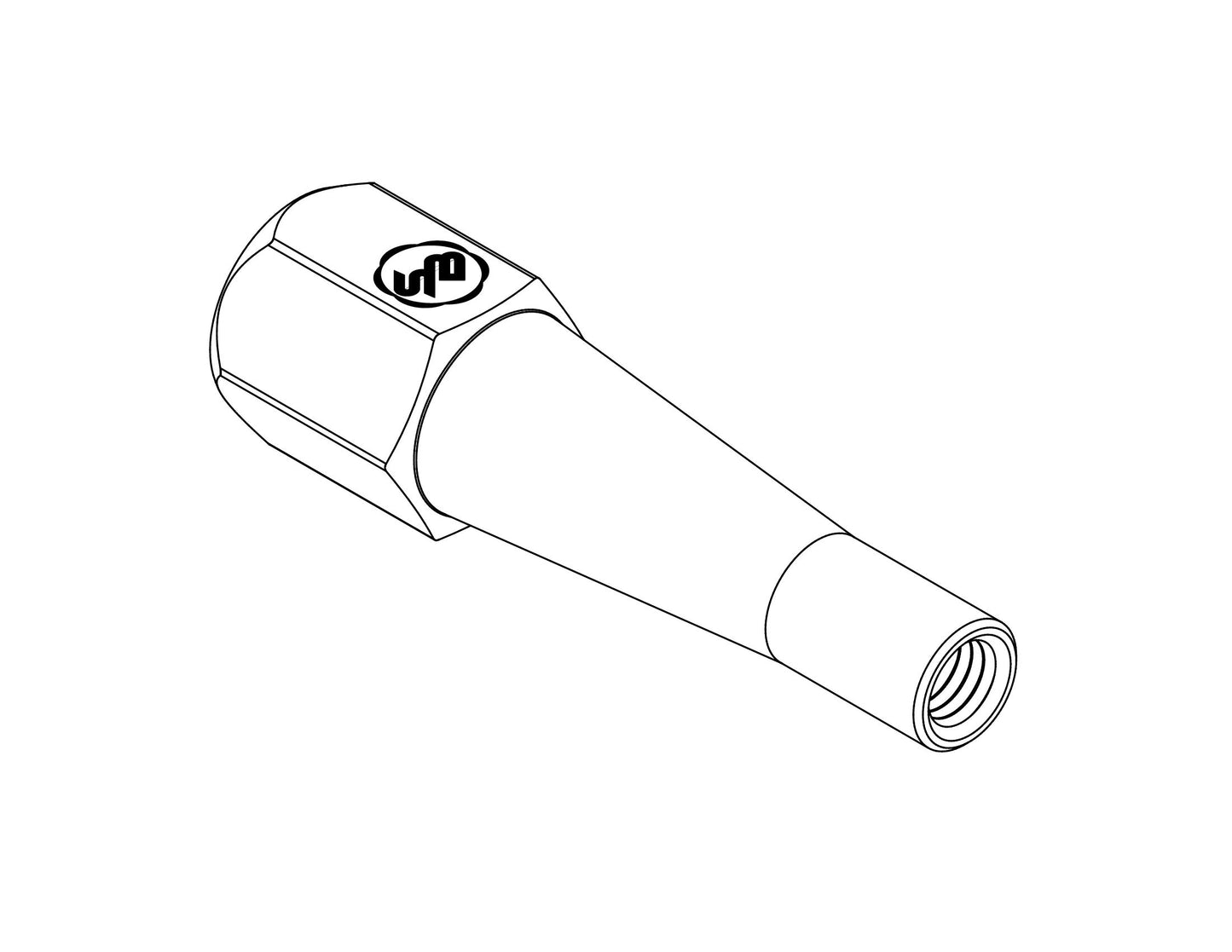 Taper Lock Bolster 0.880" x 0.270" Slot with Radius Ends — detail view