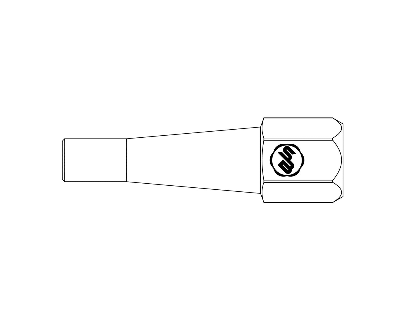 Taper Lock Bolster 0.880" x 0.270" Slot with Radius Ends — view 6