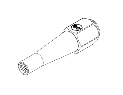 Taper Lock Bolster with 0.500" x 0.320" Rectangular Slot - Insert Type — close-up