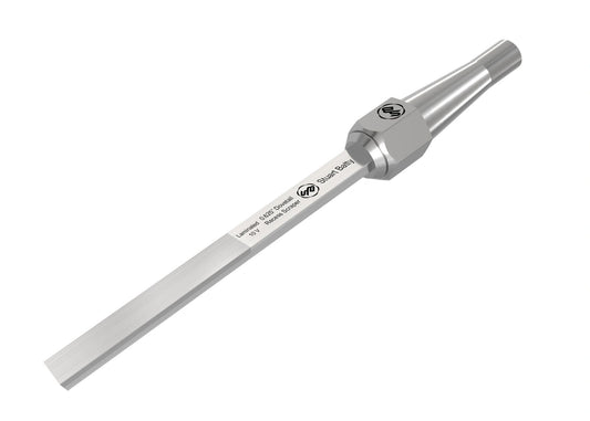 Dovetail Recess Scraper 0.625" Laminated 10V with Removable Bolster
