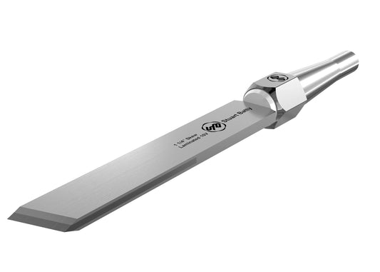 Skew Chisel 1 1/4" Laminated 10V with Removable Bolster
