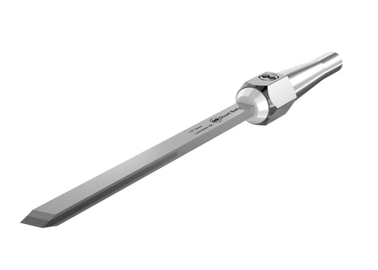Skew Chisel 1/2" Laminated 10V with Removable Bolster