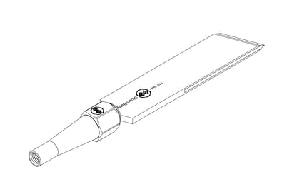 Skew Chisel 1 3/4" Laminated 10V with Removable Bolster — view 5