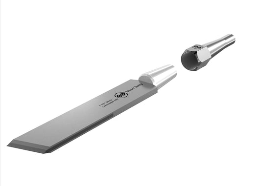 Skew Chisel 1 1/2" Laminated 10V with Removable Bolster — alternate view