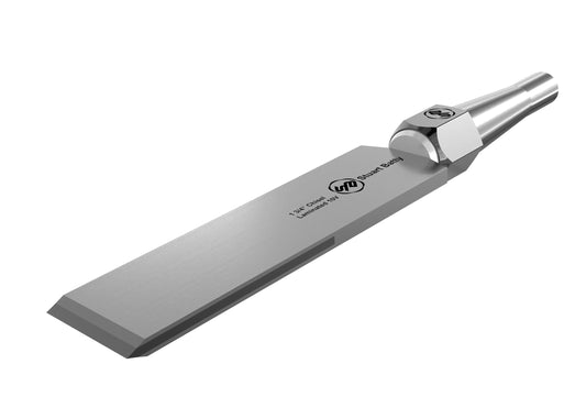 Square Across Chisel 1 3/4" Laminated 10V with Removable Bolster