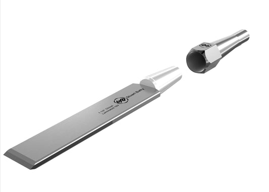 Square Across Chisel 1 1/2" Laminated 10V with Removable Bolster — alternate view