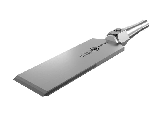 Square Across Chisel 2 1/2" Laminated 10V with Removable Bolster
