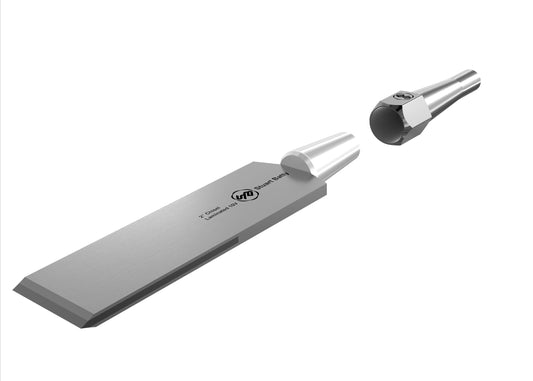 Square Across Chisel 2" Laminated 10V with Removable Bolster — alternate view