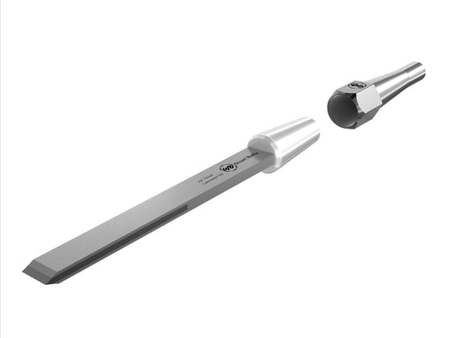 Square Across Chisel 3/4" Laminated 10V with Removable Bolster — alternate view