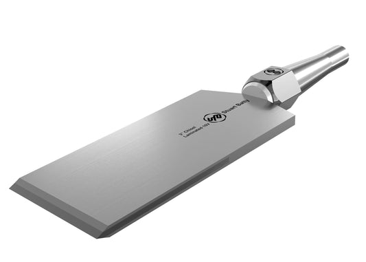 Square Across Chisel 3" Laminated 10V with Removable Bolster