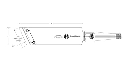 NRS 2" 65° Skewed Left (Body and Blade Options)