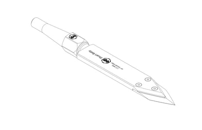 NRS 1.5" 45° Double Edge (Body and Blade Options) — view 5