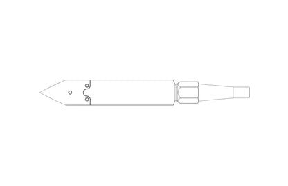 NRS 1.5" 45° Double Edge (Body and Blade Options) — view 7
