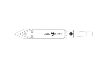 NRS 1.5" 45° Double Edge (Body and Blade Options) — view 8