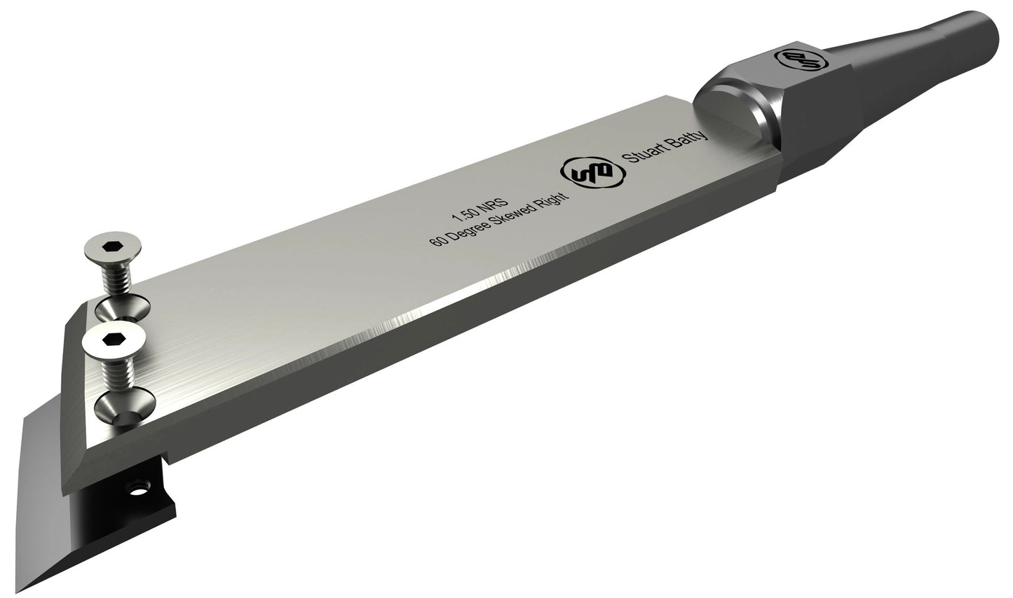 NRS 1.5" 65° Skewed Left or Right (Body and Blade Options) — close-up
