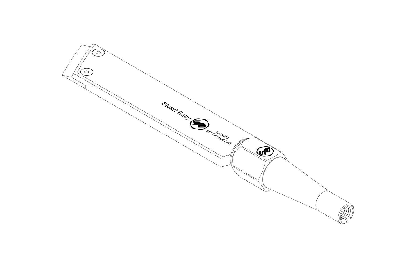 NRS 1.5" 65° Skewed Left or Right (Body and Blade Options) — view 6