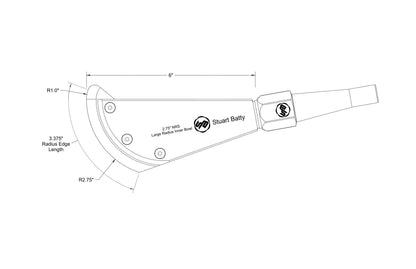 NRS 2.75 Large Radius Inner Bowl (Body and Blade Options) — detail view
