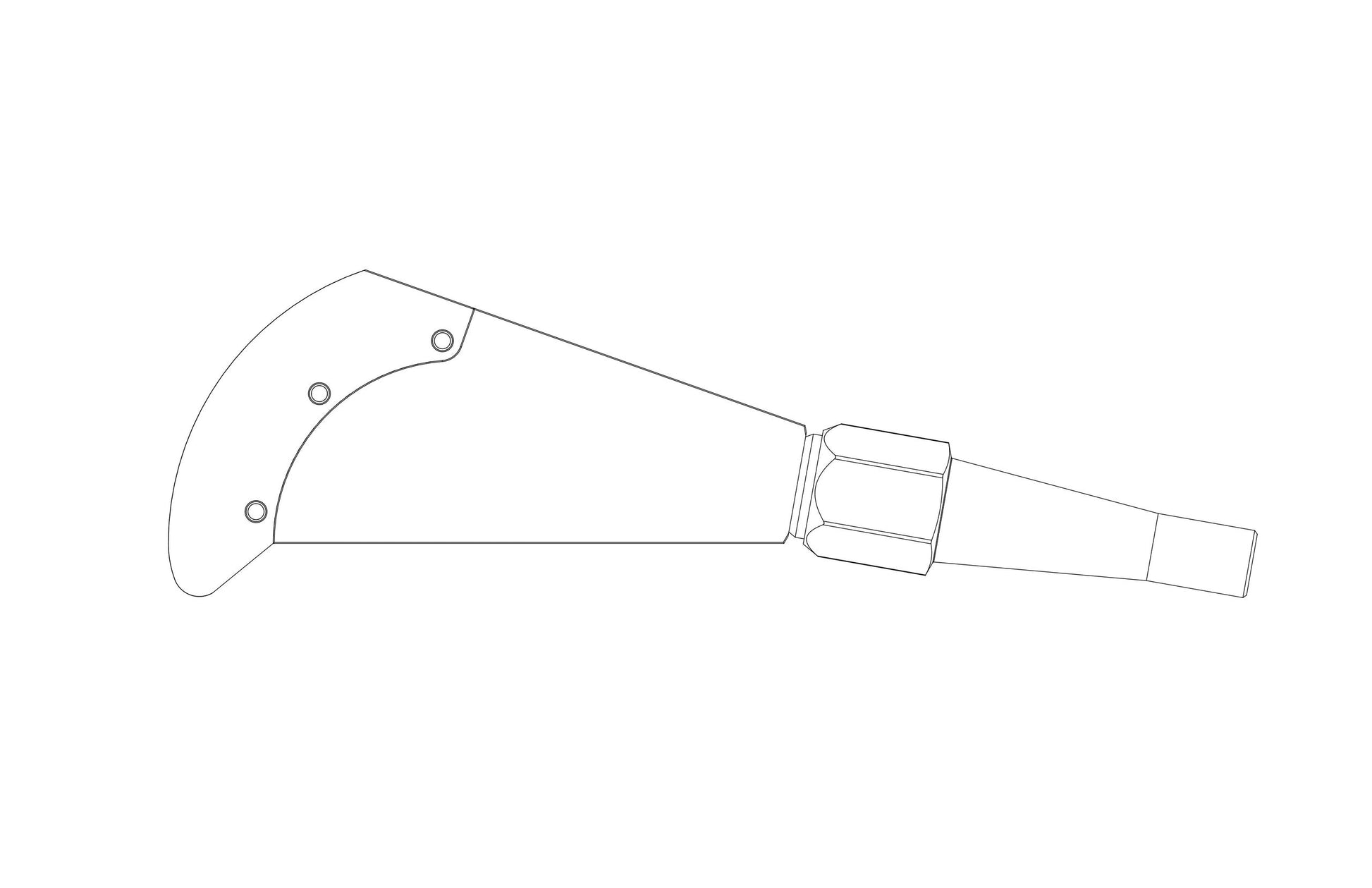 NRS 2.75 Large Radius Inner Bowl (Body and Blade Options) — view 8