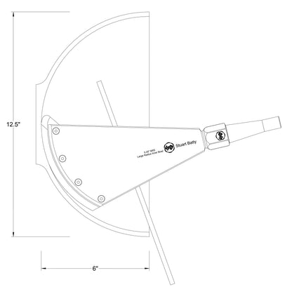 NRS 5.25 Large Radius Inner Bowl (Body and Blade Options) — view 5