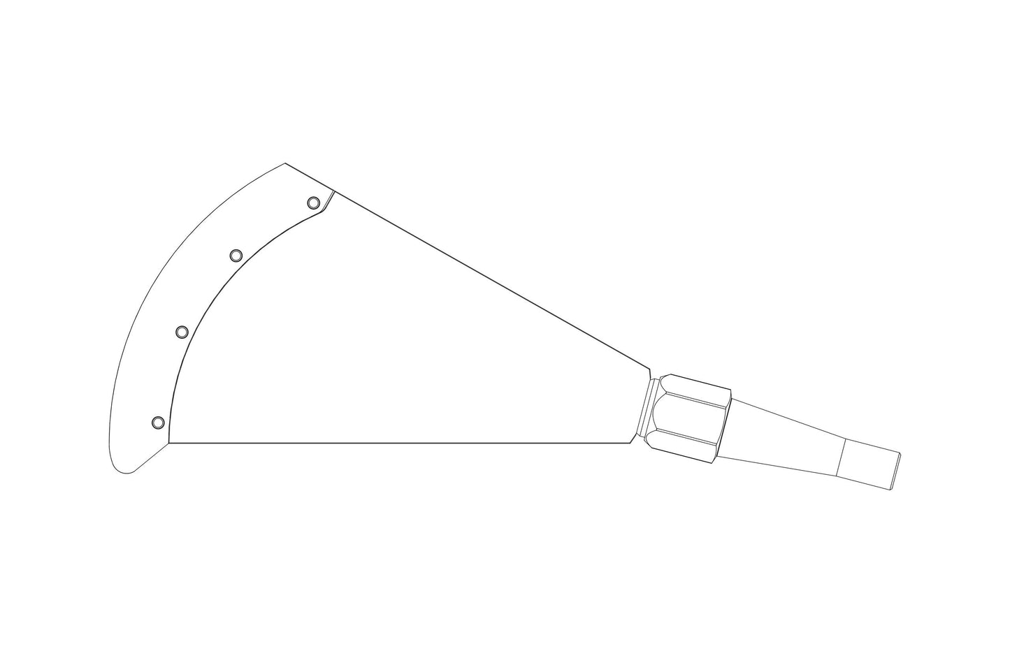 NRS 5.25 Large Radius Inner Bowl (Body and Blade Options) — view 9