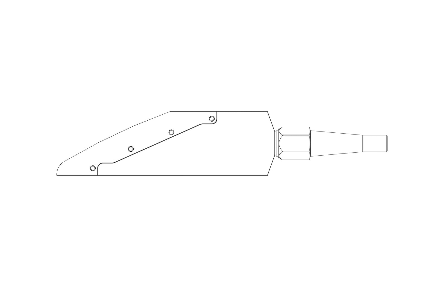 NRS 2.5" Outer Bowl Left/Right (Body and Blade Options) — view 7