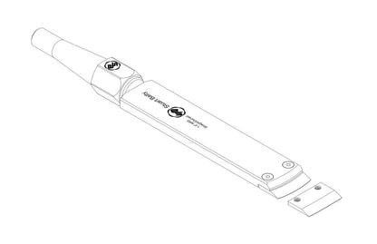 NRS 1.5" Straight & Domed (Body and Blade Options) — close-up