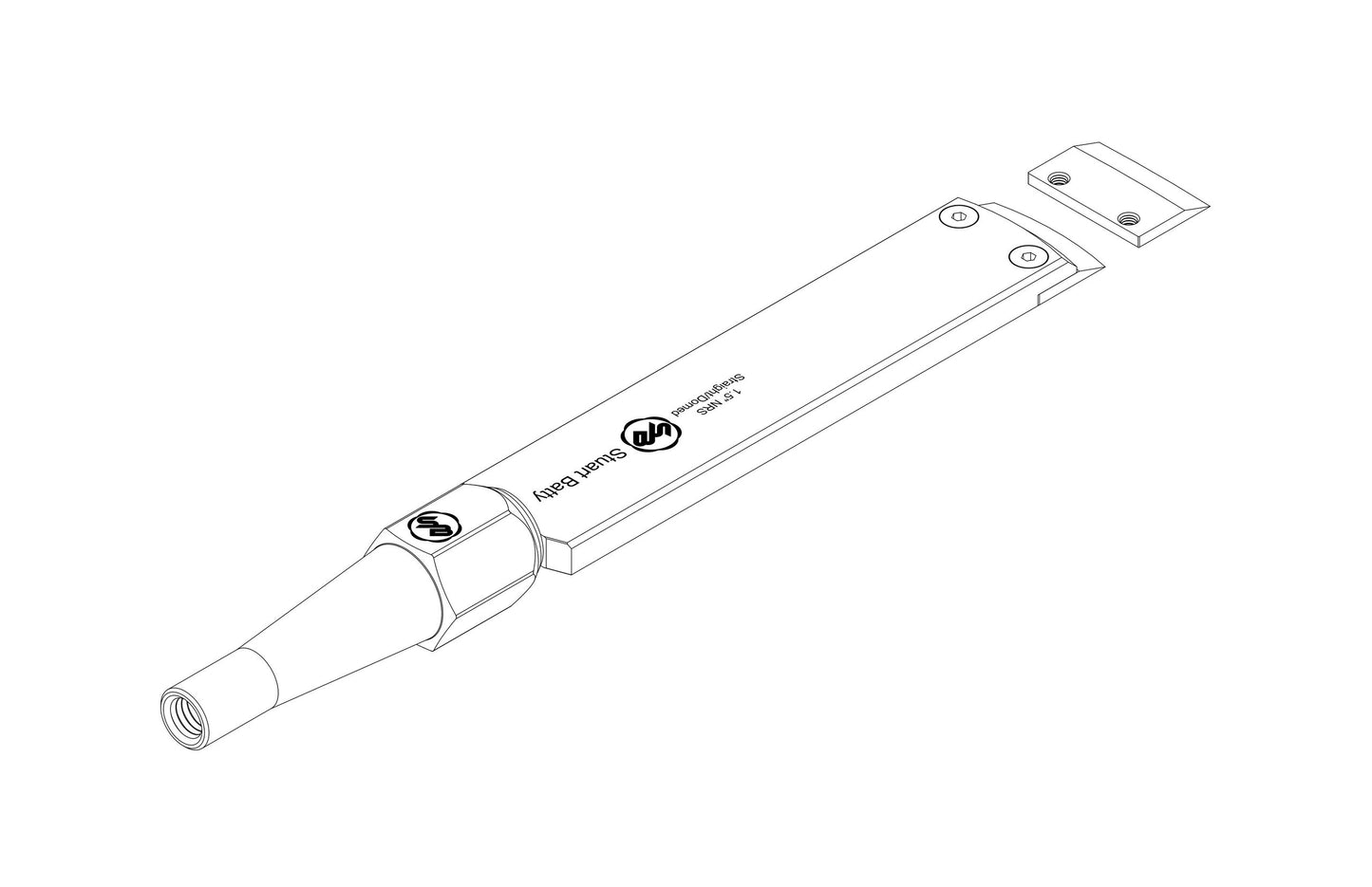NRS 1.5" Straight & Domed (Body and Blade Options) — view 5