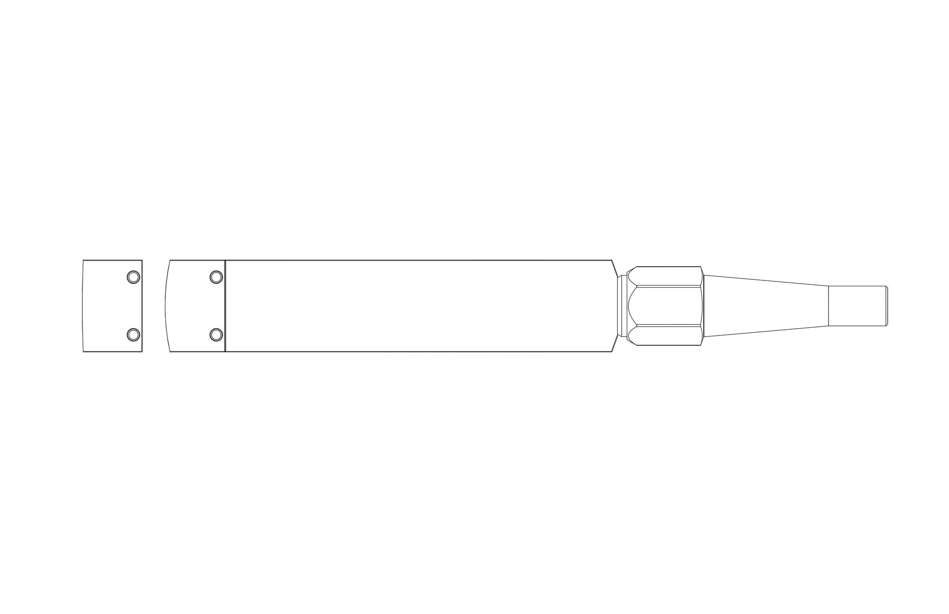 NRS 1.5" Straight & Domed (Body and Blade Options) — view 7