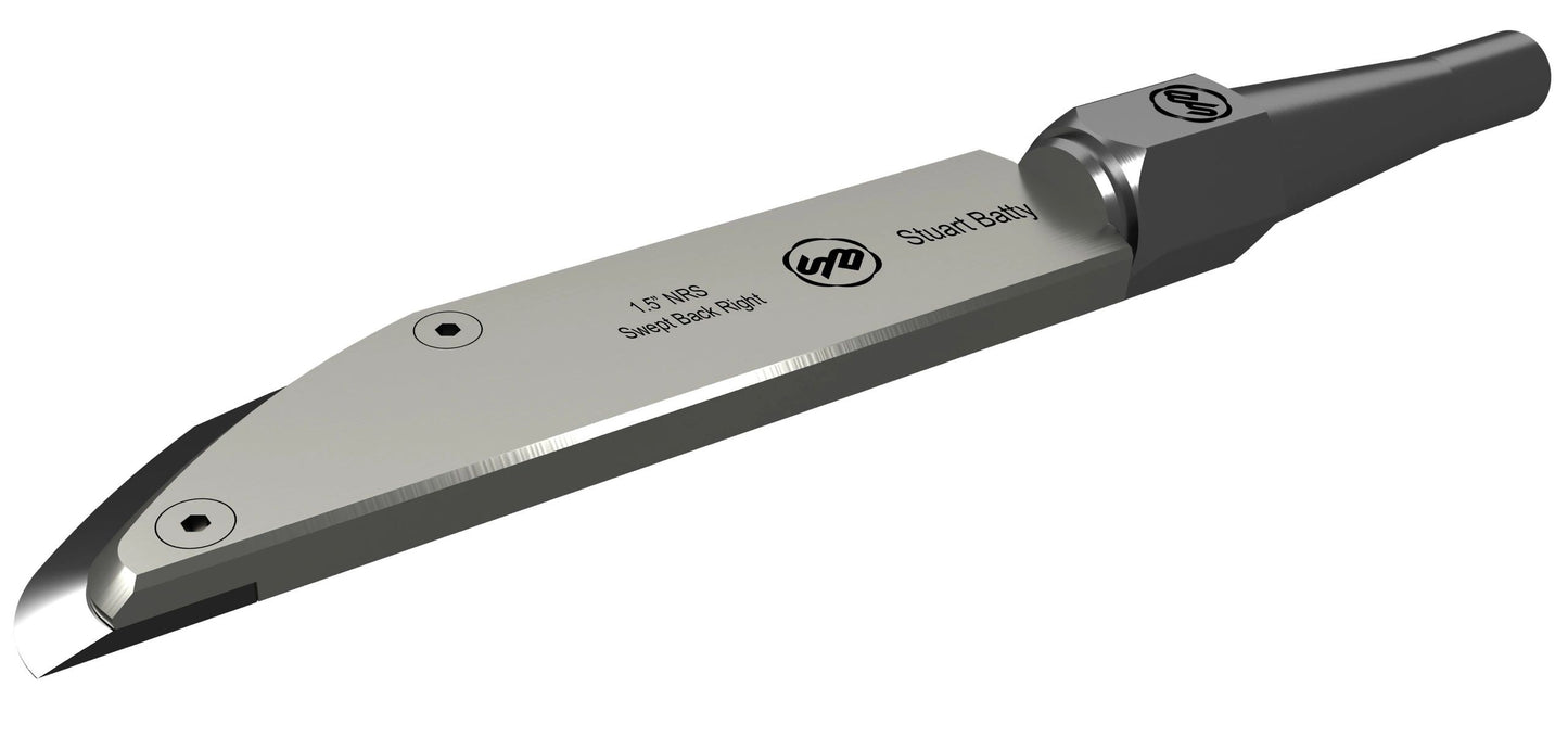 NRS 1.5" Swept Back Left or Right (Body and Blade Options) — detail view