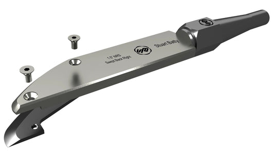 NRS 1.5" Swept Back Left or Right (Body and Blade Options) — close-up