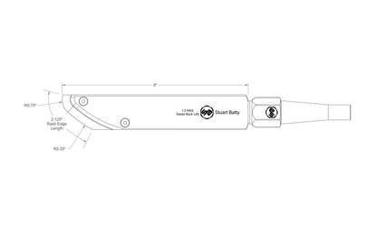 NRS 1.5" Swept Back Left or Right (Body and Blade Options) — view 5