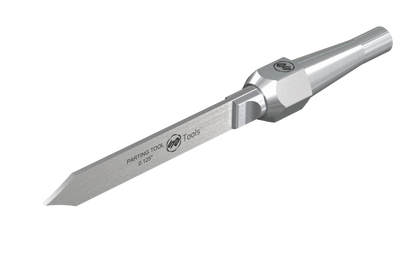 Parting Tool 1/8" - Solid 10V Blade with SB Taper Lock Bolster