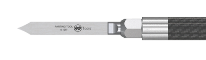 Parting Tool 1/8" - Solid 10V Blade with SB Taper Lock Bolster — alternate view