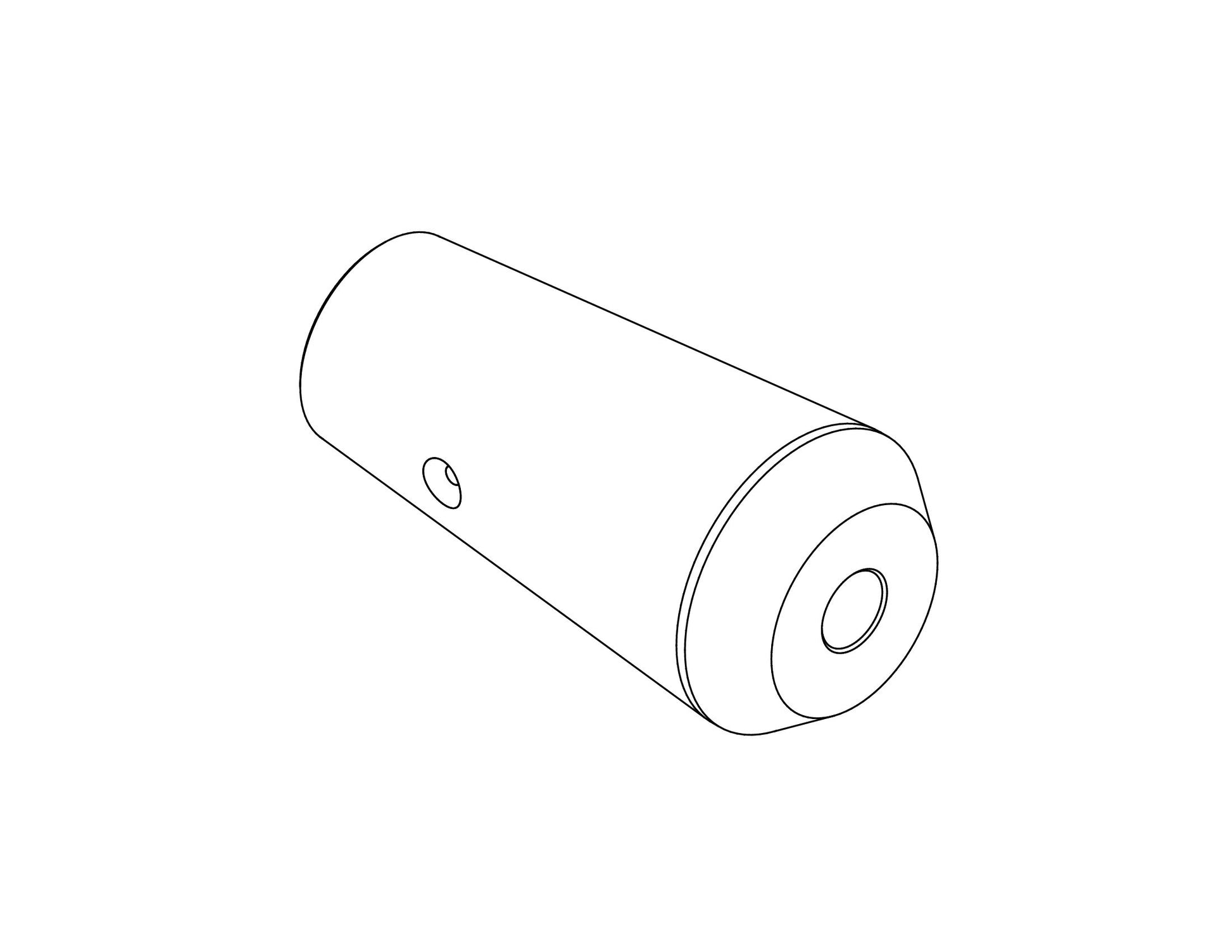 Bolster with 1/4" Diameter Hole Removable Insert — view 9