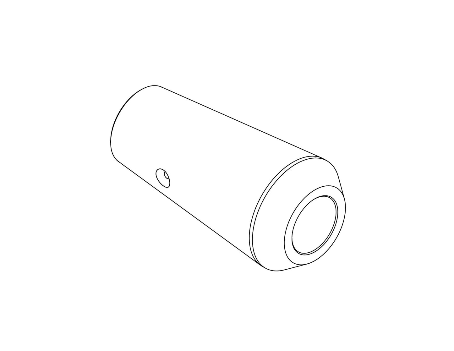 Bolster with 1/2" Diameter Hole Removable Insert — view 9