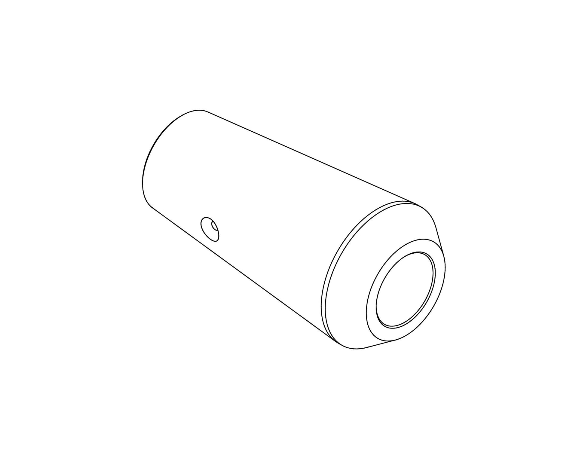 Bolster with 1/2" Diameter Hole Removable Insert — view 9