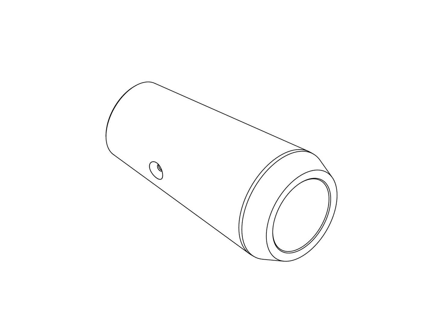 Bolster with 11/16" Diameter Hole Removable Insert — view 9