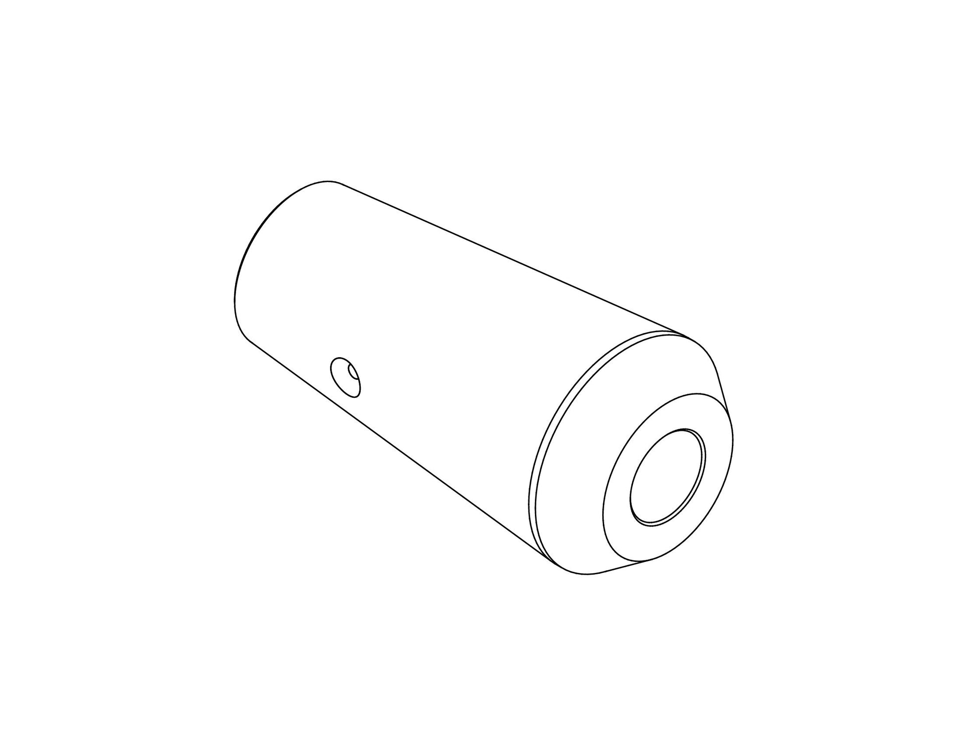 Bolster with 3/8" Diameter Hole Removable Insert — view 9